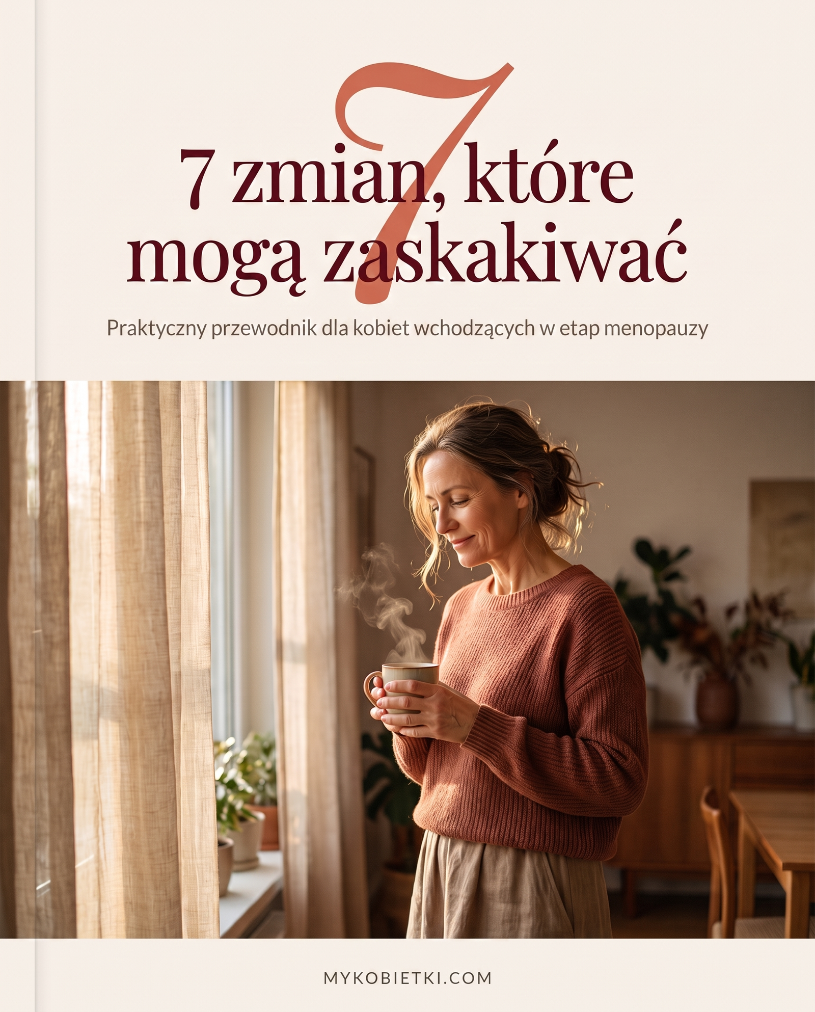 Okładka przewodnika: 7 zmian w menopauzie, które mogą Cię zaskoczyć